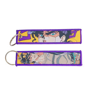 Porte-clés vintage en broderie pour hôtel, porte-clés pour sacs de créateurs, chaîne tissée avec votre propre logo personnalisé - Product Image 3