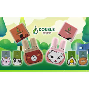 Thailändischer doppelter Kräuter inhalator. Geruch zur Linderung von verstopfter Nase und Hilfe bei Schwindel - Product Image 1