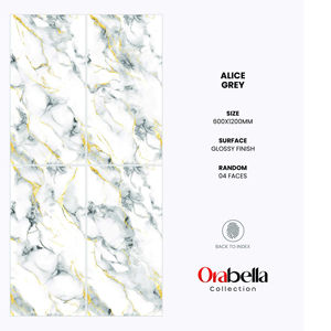 Baldosas de Porcelana Dorada de 600x1200 para Pisos y Paredes, Textura Premium para Espacios Modernos - Product Image 1