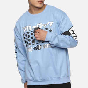 เสื้อสเวตเชิ้ตผู้ชายพิมพ์ลายโลโก้ตามสั่ง ดีไซน์ใหม่ล่าสุด ขายออนไลน์ สีพื้น พิมพ์ลายดิจิทัล รุ่นใหม่ล่าสุด - Product Image 1