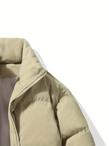 Chaqueta bomber de cuero personalizada directa de fábrica para hombre, transpirable e impermeable, estilo Hip Hop para invierno, precio al por mayor - Product Image 5