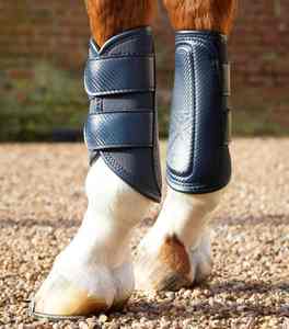 Bottes de protection pour les jambes des chevaux, fabrication OEM personnalisée, rembourrage absorbant les chocs, protection des tendons et des jarrets, bottes de protection - Product Image 1