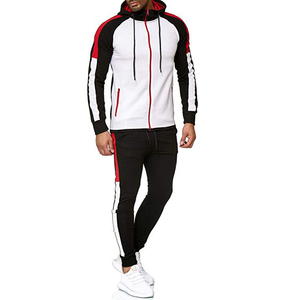 Survêtements de jogging en coton uni pour hommes, avec logo personnalisé, pull à capuche vierge, survêtement respirant, saison d'hiver, vente en gros - Product Image 4