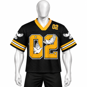 Manufacture <b>Top</b> Quality Factory Custom Oversized Polyester Sublimation Boxy Street Wear <b>Mesh</b> Jersey For Sale - Product Image 6