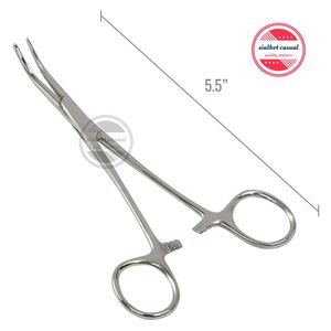คีมหนีบยุงฮีโมสแตท,เครื่องมือผ่าตัดหลอดเลือดแดงตรงและโค้งทำจากสเตนเลสสตีล - Product Image 4