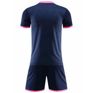 Conjunto de Uniforme de Fútbol Personalizable para Hombre, Camiseta de Fútbol con Degradado Azul, Impresión por Sublimación, Kit de Entrenamiento, Servicio OEM de Fábrica - Product Image 3
