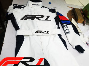 Trajes de carreras de invierno a prueba de viento de alta calidad para niños Nuevo diseño Go Kart Ropa deportiva Transpirable Personalizable Impresión OEM - Product Image 2