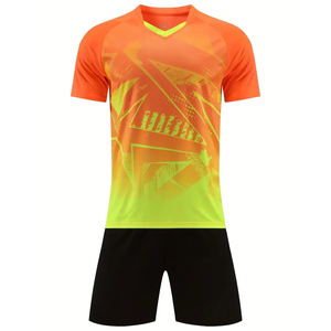 เสื้อฟุตบอลและอเมริกันฟุตบอลสำหรับผู้ใหญ่รุ่นล่าสุด ปรับแต่งชื่อและหมายเลขได้ ชุดแข่งขันนักเรียนใหม่ ชุดฝึกซ้อมทีมฟุตบอล - Product Image 1