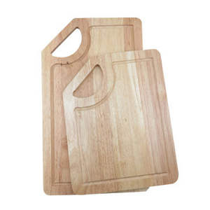 Tabla de cortar y cortar de madera de mango de último diseño, forma rectangular con mango, acabado personalizado para utensilios de cocina - Product Image 1