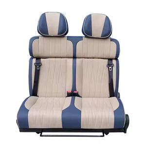 Siège arrière <span class=keywords><strong>rabattable</strong></span> pour fourgonnette deux places, banquette double passager avec ceinture de sécurité indépendante pour camping-car, VR, MPV, réaménagement intérieur - Product Image 2