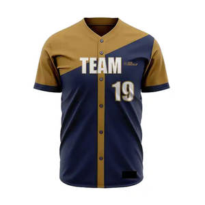 Uniformes de Béisbol Personalizados en Color y Diseño, 100% Poliéster, Logotipo Personalizado, Transpirable, Unisex, Nueva Llegada, Gran Venta - Product Image 4