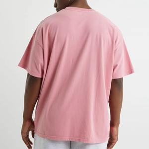 Venta al por mayor 100% algodón de manga corta Camisetas para hombres Custom Rhinestone Print Logo - Product Image 3