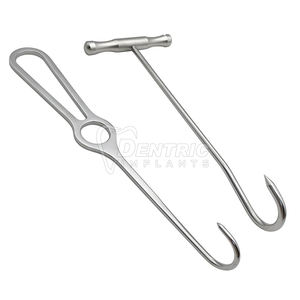 Instrumento de gancho retractor reutilizable para levantamiento Manual ortopédico veterinario, base de instrumentos quirúrgicos de seguridad para cirugía General - Product Image 3