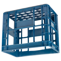 Caisses en plastique légères et durables DPK51 pour le stockage et le transport de plats et de bols pour la restauration et le service de traiteur.