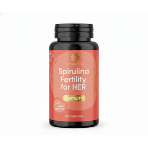 Complément Alimentaire Spiruline Fertilité pour ELLE 60 Capsules OEM Marque Privée RedMoringa Fabriqué en Italie Produit de Soin Yoni - Product Image 1