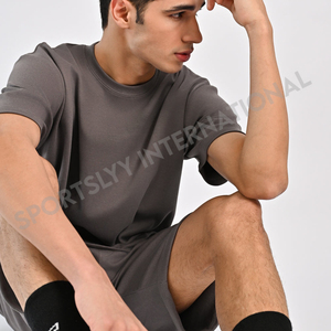 Camisetas de timbre informales de gran tamaño de alta calidad para hombre, camiseta personalizada de algodón 100% con el mejor diseño ligero - Product Image 3