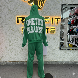 Survêtement à fermeture éclair à bas prix, survêtement de haute qualité à prix de gros pour hommes, style unique, nouveau design, survêtements pour hommes - Product Image 4