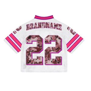 Camiseta de fútbol con cuello en V de alta calidad para hombre de nuevo diseño 2025, ropa para adultos, camiseta de malla de manga corta para fútbol - Product Image 4