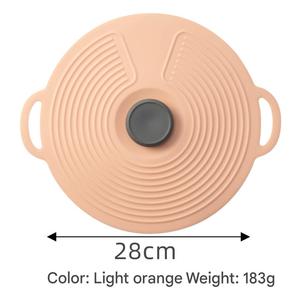 CP01 Couvercle de <span class=keywords><strong>Pot</strong></span> en Silicone Anti-Débordement, Couvercle de Scellage pour Vaisselle, Protection contre les Éclaboussures d'Huile, Couvercle de <span class=keywords><strong>Pot</strong></span> Réutilisable - Product Image 5