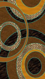 Alfombras Turcas Modernas de Polipropileno Tejidas con Jacquard a Máquina, Alfombras de Yute de Alta Calidad Resistentes a las Manchas, de Pelo Alto, Abstractas, para el Hogar - Product Image 2