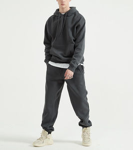 Logo personnalisé d'usine unisexe en vente chaude pantalon de survêtement en coton vierge avec poches latérales pour hommes - Product Image 3