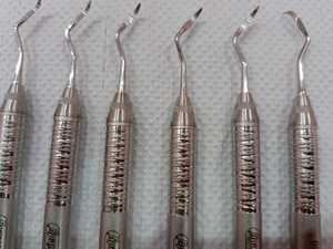 CK6 SCK66 Instrumentos quirúrgicos dentales Curetas dentales de mango y escaladores Hu Friedy - Product Image 5