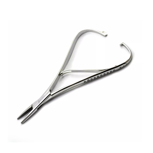 คีมเย็บแผลสำหรับผ่าตัดมีที่ใส่เข็มคีมล็อกปลายหยักผ่านการรับรองจาก CE - Product Image 3