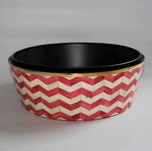 Bền Mạnh Mẽ Hoa Cổng Độc Đáo Xương Inlay Bằng Gỗ Hoa Bình Hiện Đại Truyền Thống Pha Trộn Cho Nhà Tổ Chức Sự Kiện Thủy Tinh Pha Lê Bình - Product Image 6