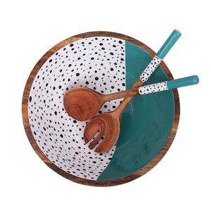 Tazón de servicio de esmalte de madera de tendencia superior para calidad Estándar Especial al por mayor en la India más vendida - Product Image 6