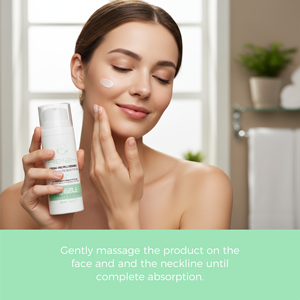 Crema Facial Antienvejecimiento de Marca Privada 250ml |   Crema Facial Nutritiva OEM ODM con Argán y Aloe Vera - Product Image 3