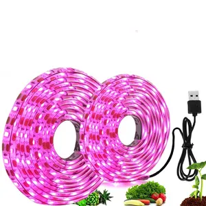 Waterdichte Usb Grow Lights Voor Planten Kas Hydroponic Strip Full Spectrum Led Grow Light