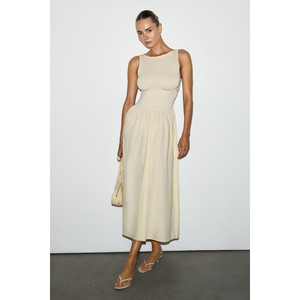 Vestido sin mangas con cuello redondo para mujer GRIMELANGE AIRE - Product Image 3