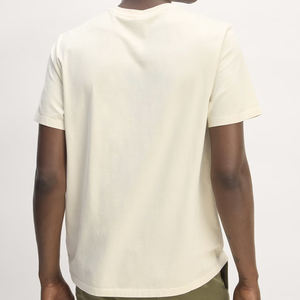 เสื้อยืดผู้ชายผ้าฝ้าย 100% เสื้อยืดออร์แกนิคเจอร์ซีย์ แขนสั้น มีกระเป๋า เสื้อยืดผู้ชายสำหรับฤดูร้อน เสื้อยืดทรงเข้ารูป - Product Image 6