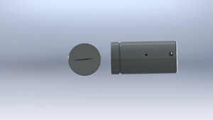 Goupille cylindrique à tête (goupille à tête fendue, goupille de blocage) utilisée pour le positionnement, l'alignement ou les applications de pivot/charnière - Product Image 2