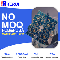 Carte de contrôle PCB FR4 monocouche Kerui pour humidificateur, appareils électroménagers, fabricant de circuits imprimés sur mesure