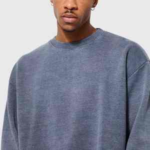 Conjunto Deportivo de Dos Piezas para Hombre, Estilo Jogging, Lavado Ácido, 100% Algodón, Último Estilo, Diseño Sólido 2 en 1, Invierno 2026 - Product Image 4