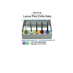 Implante Dental Lance Pilot Drills Sets Instrumentos Con Soporte