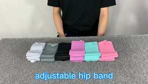 Súper calidad, ecológico, alto elástico, alto rendimiento, entrenamiento de Yoga, tela de poliéster, Logo, sublimación, pierna, trasero, entrenamiento en casa - Product Image 6