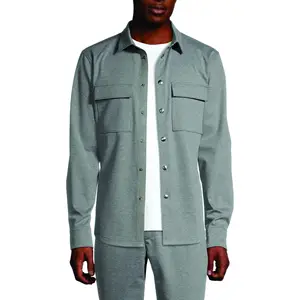 OEM/OEM Mens Flannel Shirt Custom Print Embroidery Logo Plus Size 100% Cotton Long Sleeve Flannel Shirt For Men