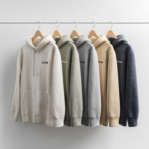 Nouveaux hommes élégants hiver poids lourd surdimensionné bouffée impression 100% coton grande taille Logo personnalisé sweats à capuche pour hommes - Product Image 4