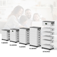 Batterie solaire au lithium haute tension ZA EU US STOCK ENERGY 230.4V 460.8V 15kwh 19kw 30kw Lithium-ion empilable
