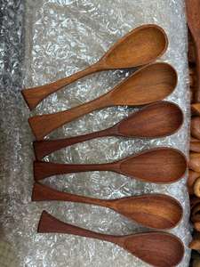 Eco-Friendly Material - Wooden Spoon Natural Wood Kitchen Utensil Suitable for Daily Cooking and Export Distribution - Product Image 4