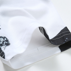 Vente en gros Nouveau polo d'été à manches courtes pour hommes T-shirt de taille européenne à revers respirant et à la mode - Product Image 6