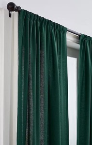 Solid Color Cotton Window <b>Curtains</b> Handmade Sheer <b>Curtains</b> <b>for</b> Home and Hotel Wholesale Lot <b>for</b> <b>Living</b> <b>Room</b> and Bedroom Use - Product Image 3