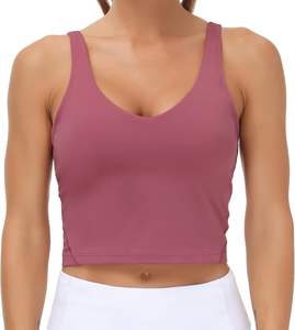 Vêtements de sport et de fitness de haute qualité pour femmes, soutien-gorge de sport personnalisé, corset de yoga, haut tendance, options de tailles plus grandes, fabrication OEM - Product Image 3