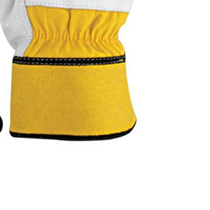 Guantes de Trabajo de Cuero para Aparejadores con Palma de Cuero Protectora, Diseñados para Seguridad y Rendimiento Duradero, Protección de Manos de Cuero para Aparejadores - Product Image 3