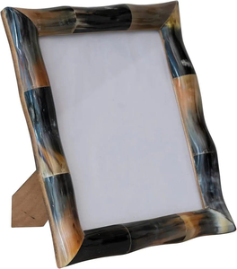 Cadre photo en corne de buffle exotique - Décoration d'intérieur de luxe et article cadeau d'entreprise - Product Image 3