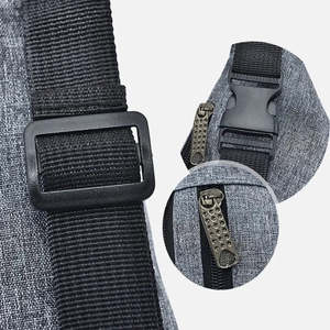 Riñonera impermeable antirrobo Dominance 6 L-Gris - Product Image 3