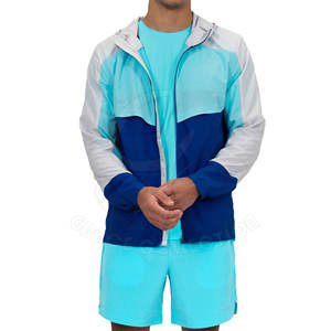 Conjuntos cortos de dos piezas con el mejor precio de venta con embalaje personalizado Conjuntos cortavientos de ropa deportiva para ropa de hombre - Product Image 2