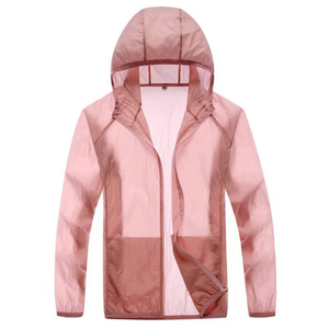 Vêtements de protection solaire <span class=keywords><strong>anti</strong></span>-<span class=keywords><strong>UV</strong></span> en nylon 15D unisexe pour l'extérieur, OEM - Product Image 4